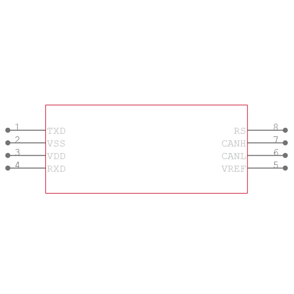MCP2551 symbol